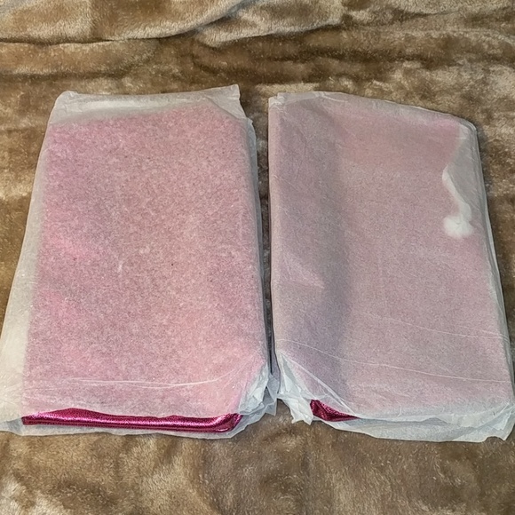 Two Lancome Paris Make up Cosmetic Bag Pink - Picture 6 of 6